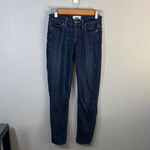 PAIGE jeans Women's size 0 size 25 Dark Blue Skinny Jean verdugo ankle